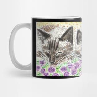 Mother and baby Siamese Mug